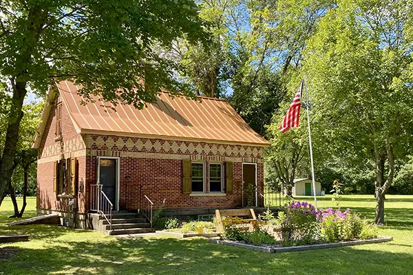 Charles Werrebroeck Home at Copper Culture State Park in Oconto County