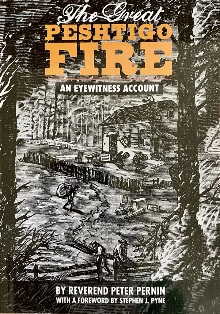 Great Pestigo Fire - An Eyewitness Account book cover art