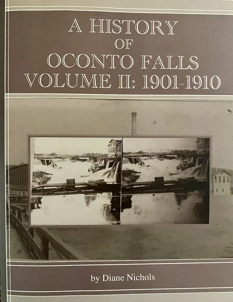 History of Oconto Falls 1901-1910 book cover art